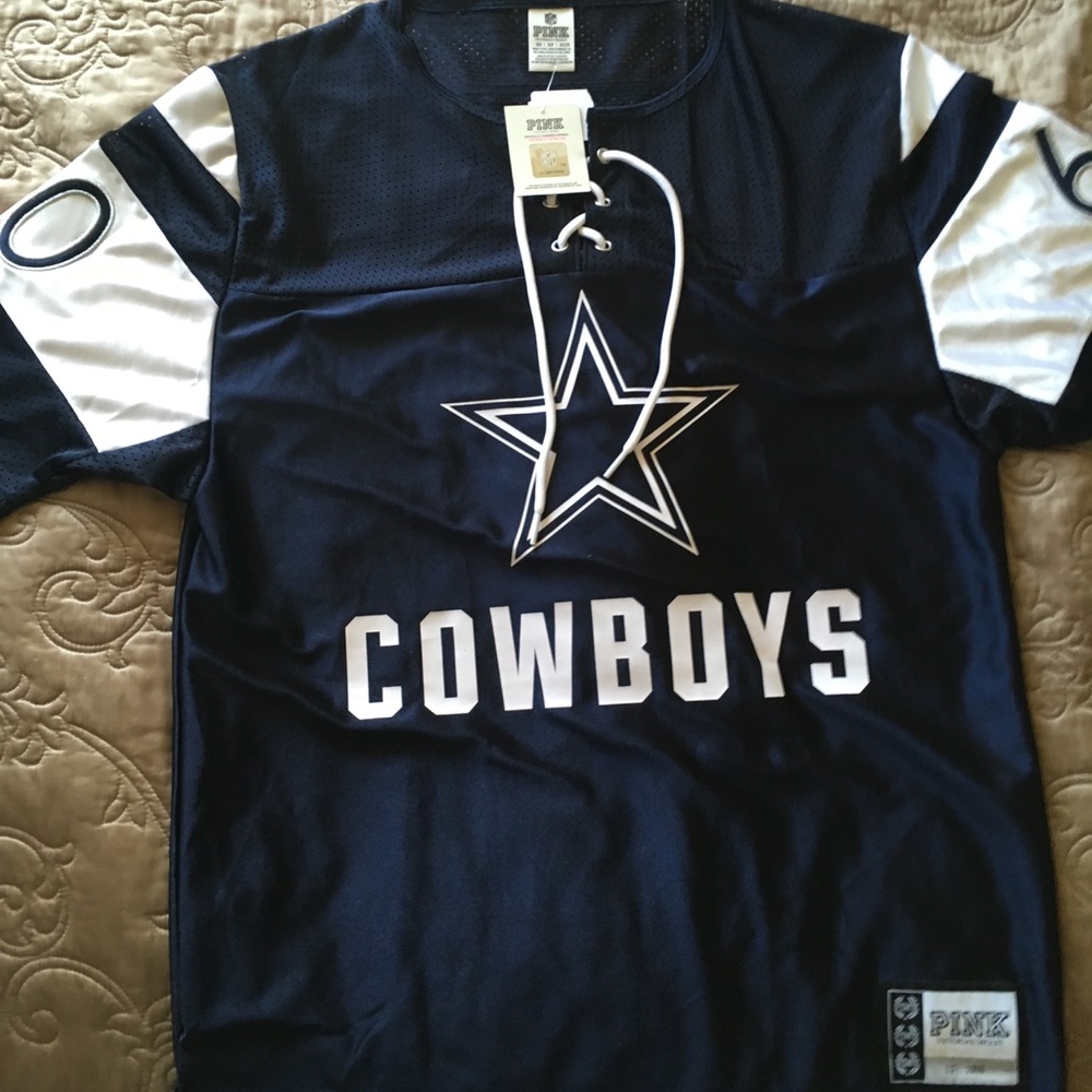 Victoria's Secret Cowboys Jersey & Hat Brand NWT